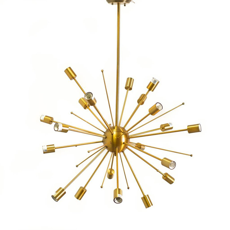 Chael 20 - Light Dimmable Sputnik Sphere Chandelier