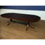 Oval Mahogany Wood Dining Table