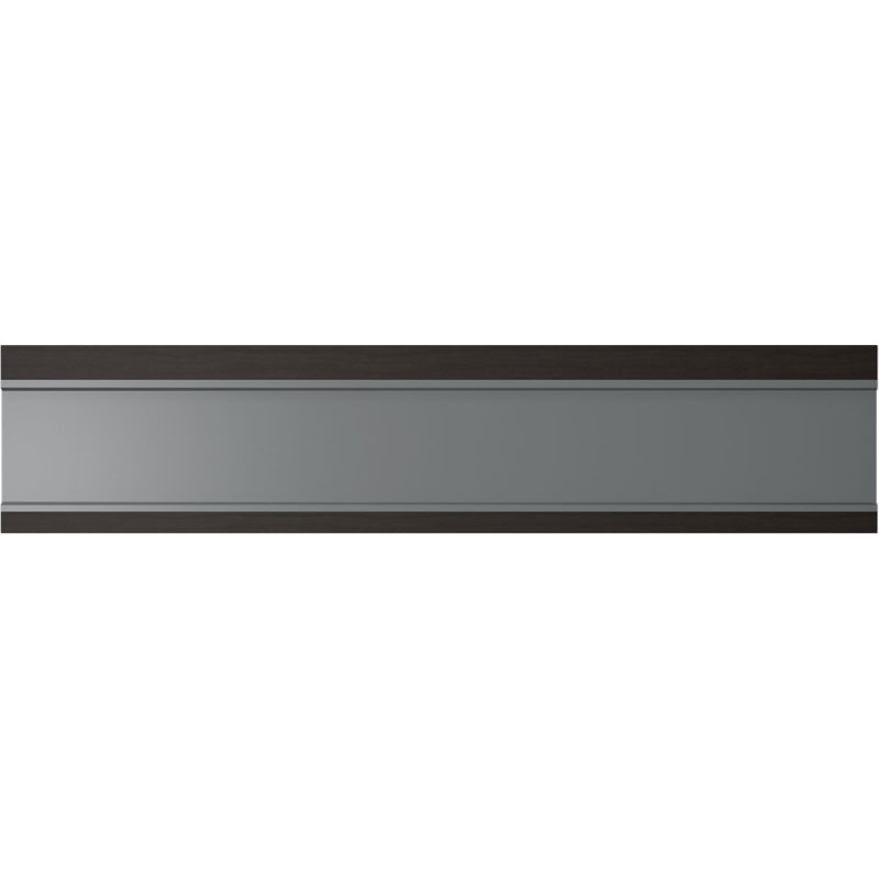 Moulure de plinthe coloniale en PVC TrueCraft H 3 1/4 po x P 7/16 po x L 96 po, Espresso