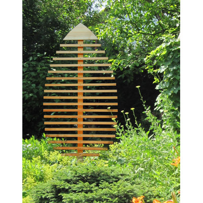 160cm H x 84cm W Wood Curved Trellis