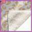 Couvertures beige à motif damassé-132415273