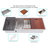 CozyBlock 48'' L Double Bowl Stainless Steel Kitchen Sink-44195339