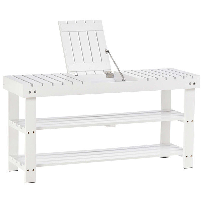 8 Pair Shoe Storage Bench