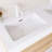 48" Wall-Mounted  Bathroom Vanity With White Solid Surface Basin-1649861553