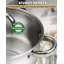 Ensemble de casseroles en acier inoxydable 6 pièces Cook N Home, casseroles à sauce de 1,5 et 3 pte avec couvercles, marmite de four néerlandais de 5,5 pte, compatible avec l'induction, va au lave-vaisselle et au four, poignées rivetées
