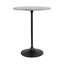 Table d'appoint moderne en métal et marbre Modern Glam-1777084584-1777084591