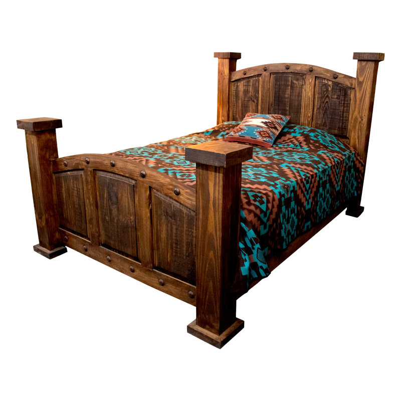 Diesha Solid Wood Standard Bed