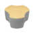 Gris clair/beige