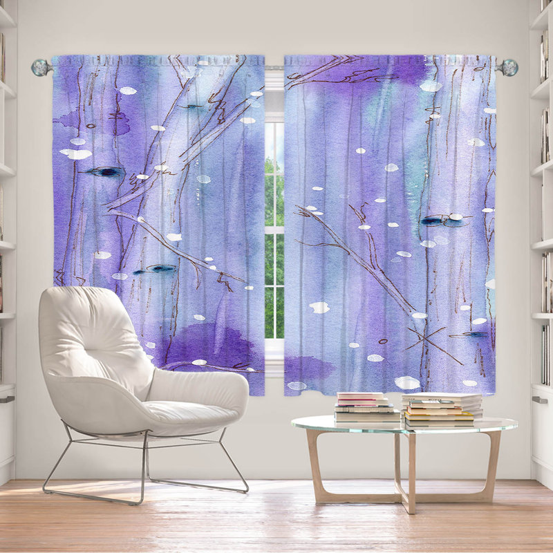 Delaughter Room Darkening Curtains / Drapes Pair, 40" W x 61" L