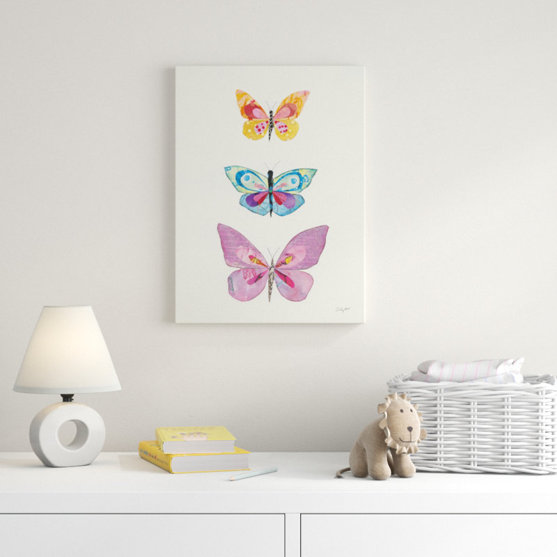 « papillon chars iii », art sur toile, H 32 po x l 24 po x P 2 po