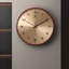 Horloges murales rondes en noyer-1566233459