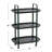 Main + Mesa Modern Plastic and Metal 3-Tier Trolley-1059249339-1059249316