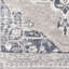 Tapis oriental bleu marine / taupe Gittens-318156587