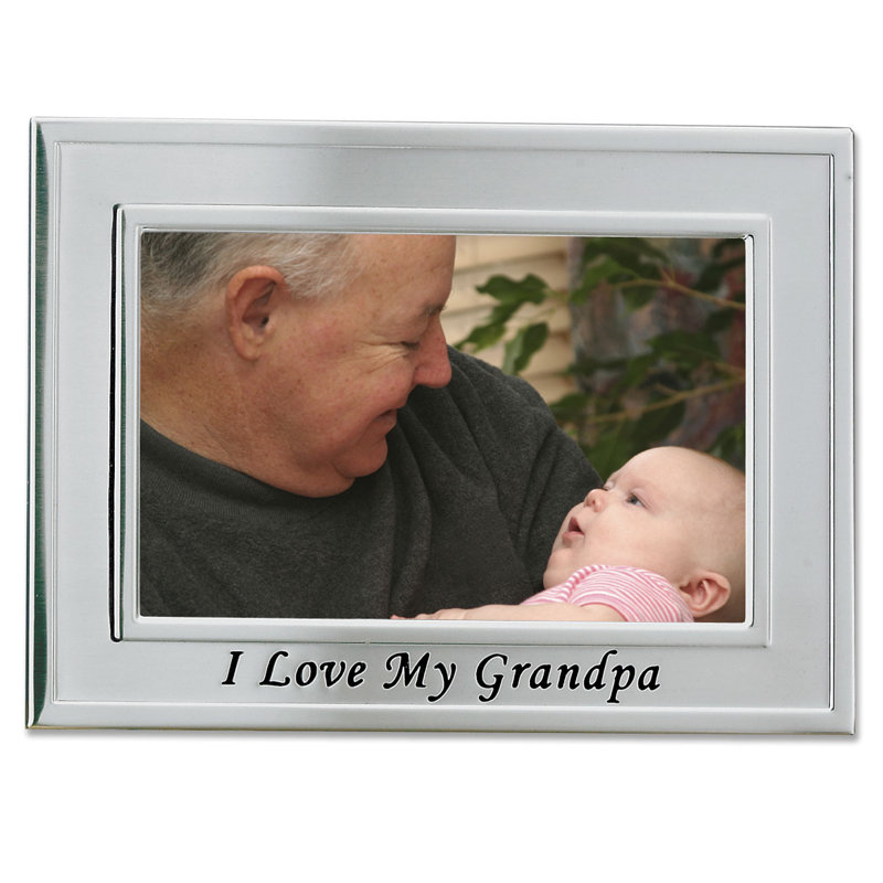 Cadre photo i love my grandpa Crabtree