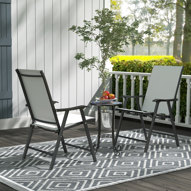 Round 2 - Person 35.5Cm L Outdoor Side Table