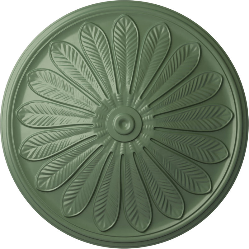 Médaillon de plafond Endurathane Brontes, diamètre extérieur 25 1/2 po x P 5 1/2 po (convient aux auvents jusqu'à 3 5/8 po)