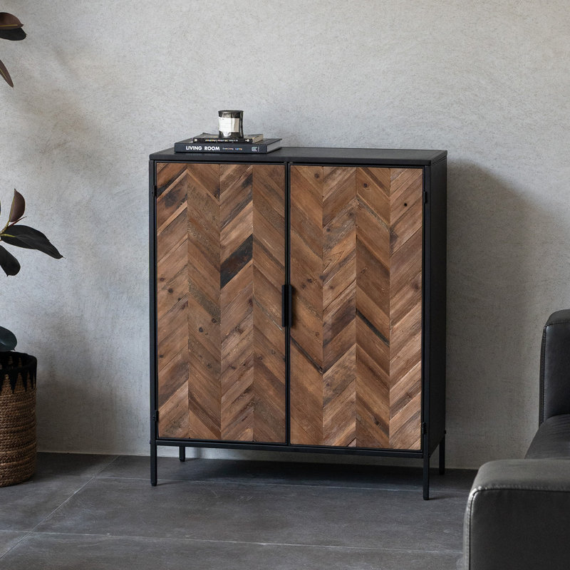 2 -Door Rectangle Accent Cabinet