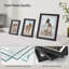Black Solid Wood Picture Frame - Set of 10