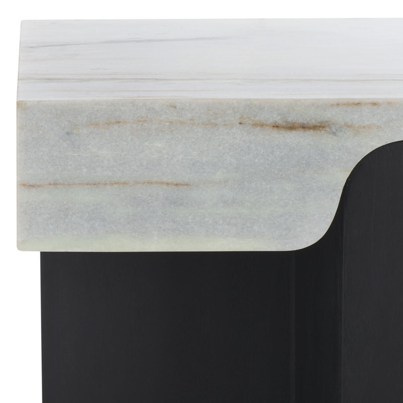 Roxandra Marble Top Accent Table