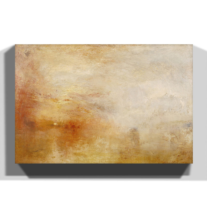 J.M.W. Turner - Wrapped Canvas Painting, 70cm H x 100cm W