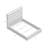 Bardot Channel Tufted Queen Bed In White Leatherette-668047281-668047282