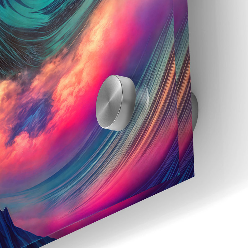 Art mural en verre acrylique, 48 "x 24", H 24 po x l 48 po