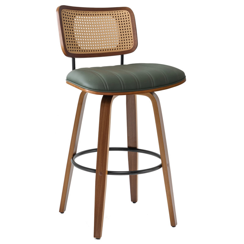 Tabourets de bar Valerie, Noir, Tabouret de comptoir (siège d'une hauteur de 25 p