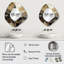 Exploring The Evolving Golden Moon II - Irregular Landscape Modern Traditional Unique Wall Mirror-107230068
