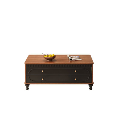 French vintage storage coffee table
