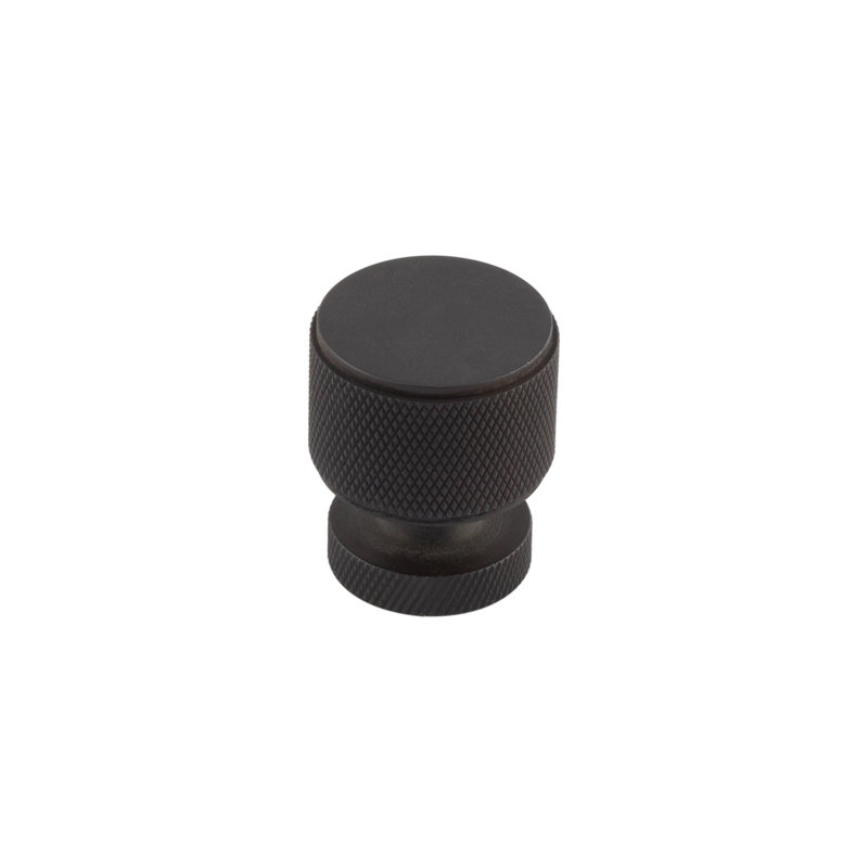 Piccadilly 30mm Diameter Cylindrical Knob, Dark Bronze