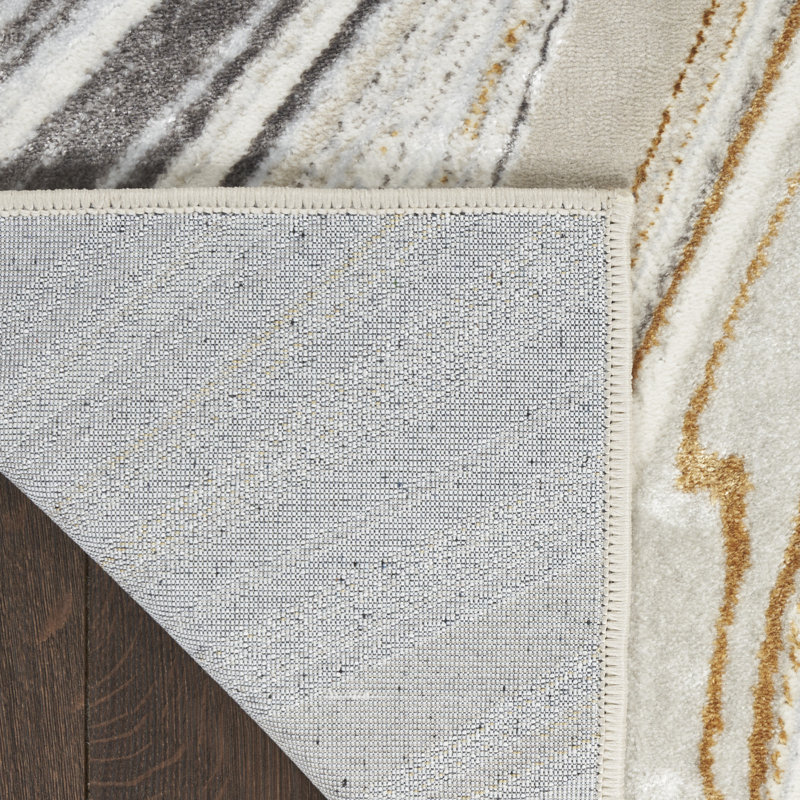 Blerona Abstract Indoor Rug, Rectangle 7'10" x 9'10"