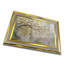 Élégante peinture décorative encadrée, 17,0 po x 25,6 po | 100% verre acrylique (épaisseur: 0,04 pouce) et cadre en bois massif (épaisseur: 1,0 pouce) | Art mural parfait pour le salon, la chambre à coucher et le bureau