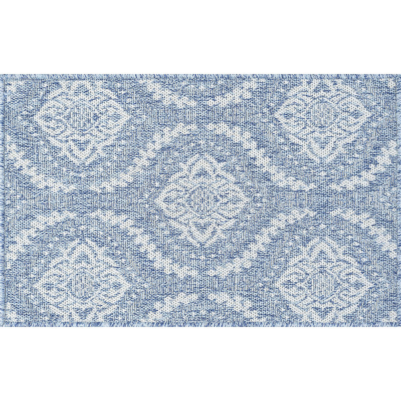 Tapis bleu intérieur / extérieur, Rectangle 2 pi x 3 pi