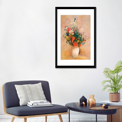 Vase de fleurs - reproduction sur toile tendue