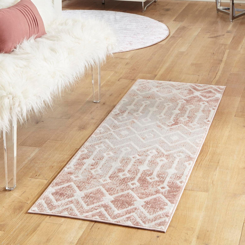 Tapis d'intérieur en polypropylène tissé à la machine Kayenne, Tapis de couloir 2 pi x 6 pi