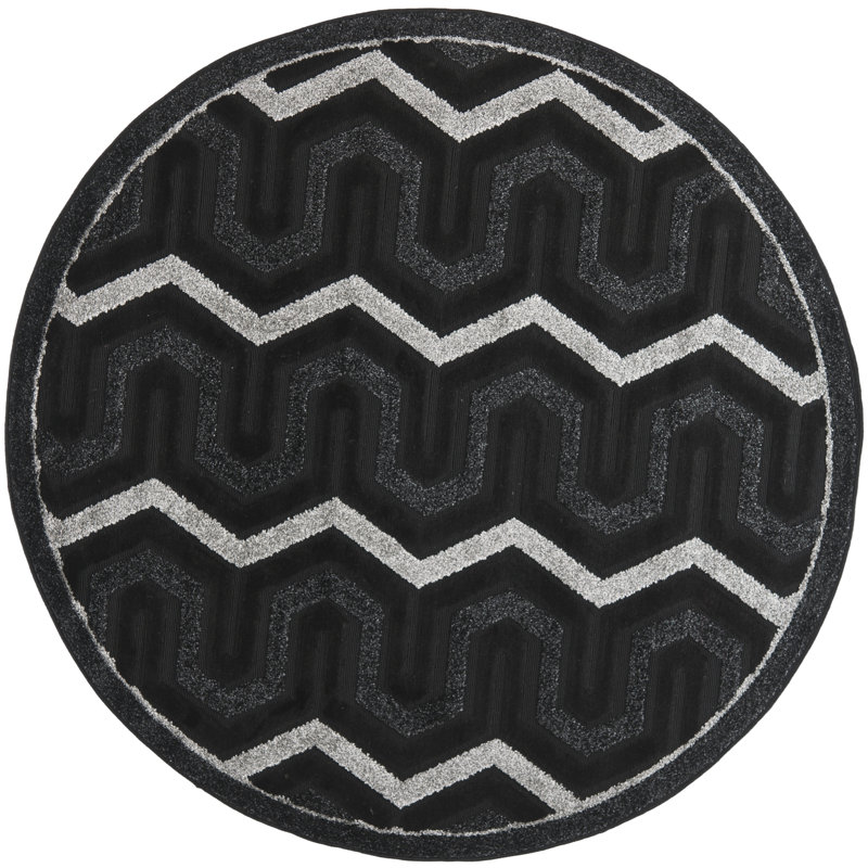 York Performance Abstract Rug, Round 6'