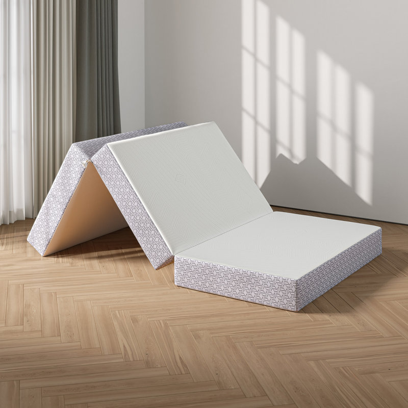  CoolSoft Memory Foam Folding Mattress, Twin, 6"