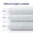Slim Pillow For Side Back Stomach Sleepers,-165512823