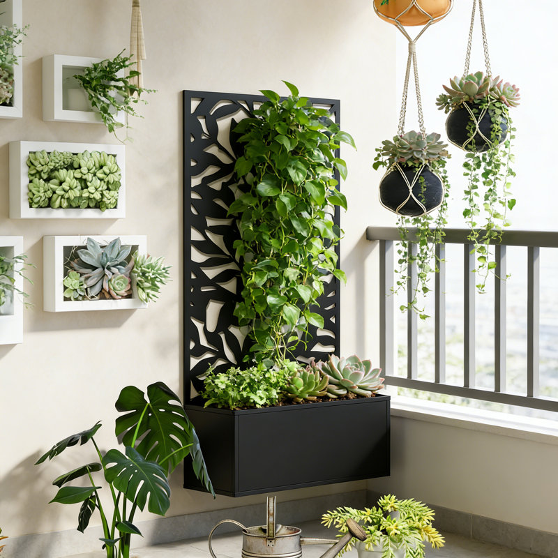 Metal Elevated Planter