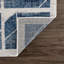 Tapis bleu gris Jarrel Rugs MIST MIS160A 3C-580396477