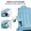 Chaise Adirondack pliante Kahn avec porte-gobelet -691001518