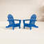 Chaise Adirondack pliante en plastique Leighton-235603779