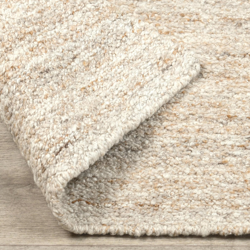 Blythe 2x3 Hand Woven Performance Natural Fabric Rug, Rectangle 2' x 3'