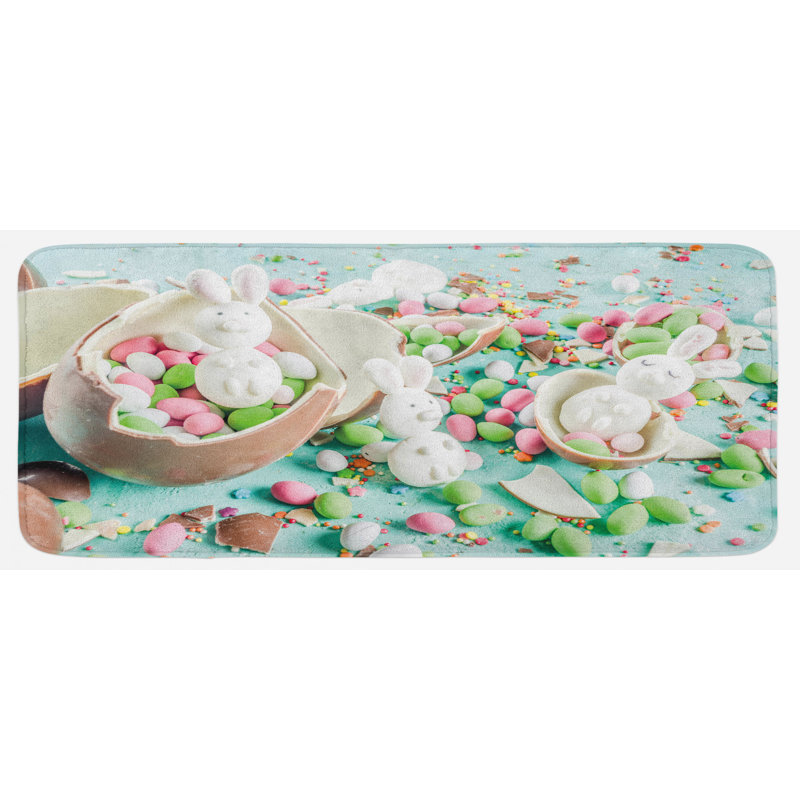 Tapis de cuisine lapin