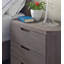 Palmer 3 - Drawer Solid Wood Nightstand-325836693