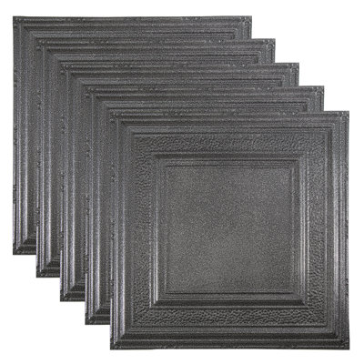 Dalle de plafond Great Lakes Tin Milwaukee (lot de 5)