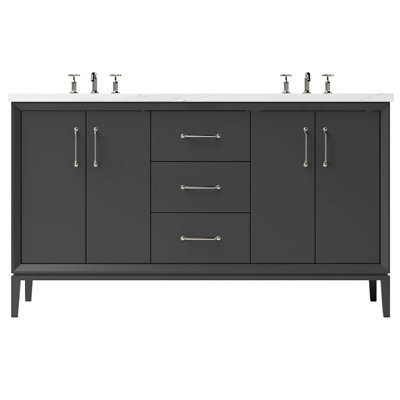 Meuble-lavabo double Alexandra