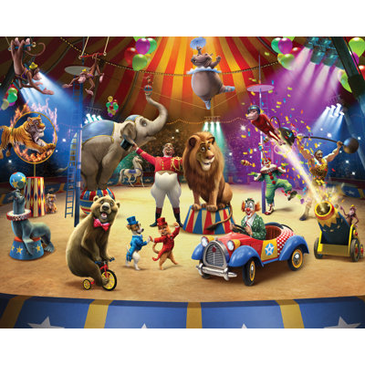 The Circus 12 Piece Wall Mural