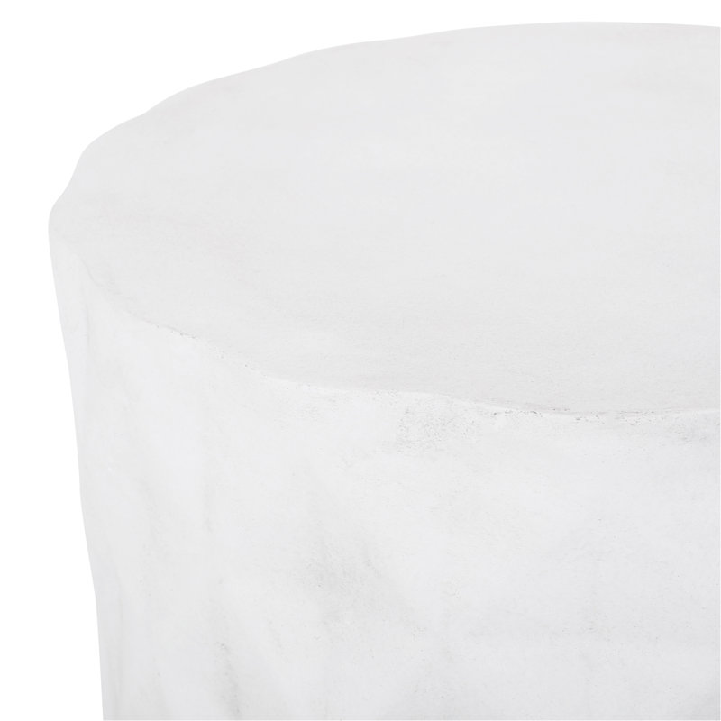 Table d'appoint d'extérieur en béton léger