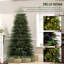Arbre de Noël artificiel pré-éclairé avec lumières DEL et 9 modes-679417347